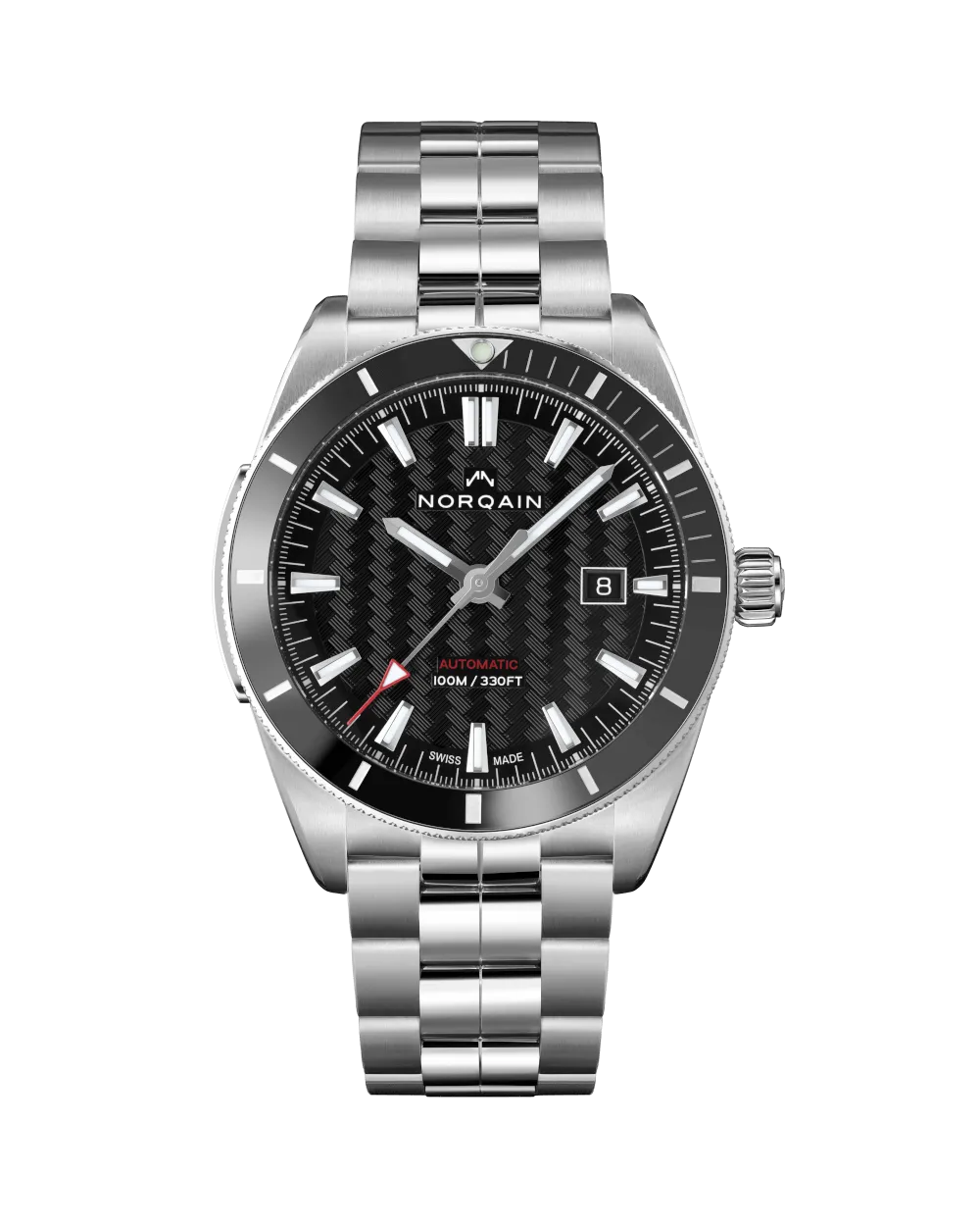 Adventure Sport 42mm 不銹鋼材質 黑色陶瓷錶圈 黑色錶盤