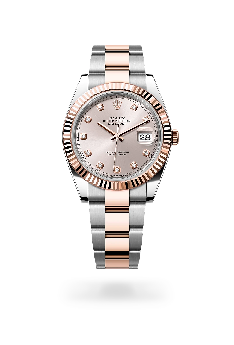 Rolex Datejust 41腕錶永恒玫瑰金鋼（蠔式鋼與永恒玫瑰金的組合）款，M126331-0007 - 高時錶行