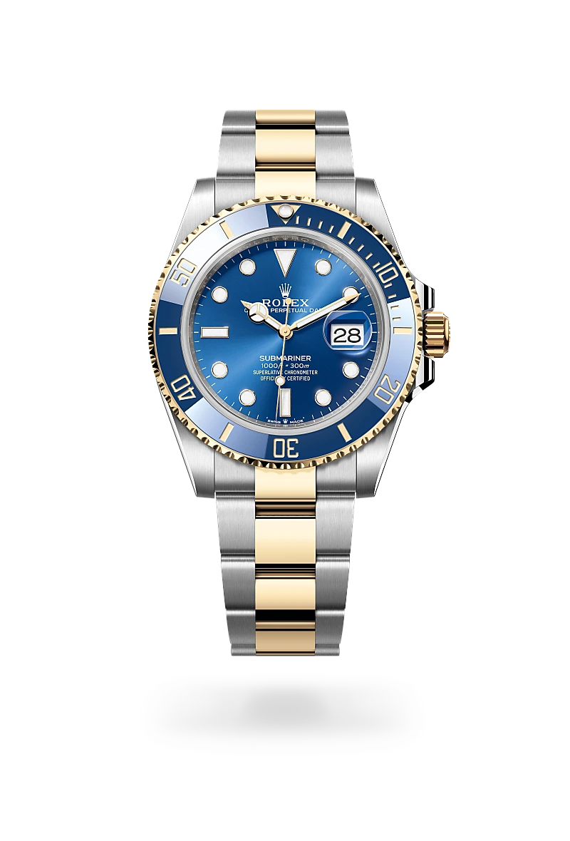 Rolex Submariner Date腕錶黃金鋼（蠔式鋼與黃金的組合）款，M126613LB-0002 - 高時錶行