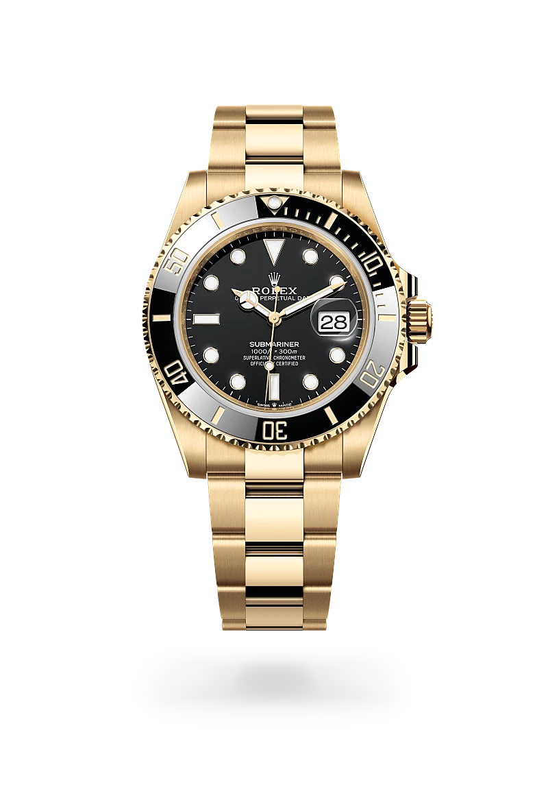 Rolex Submariner Date in 18 ct yellow gold, M126618LN-0002 - Global Timepieces