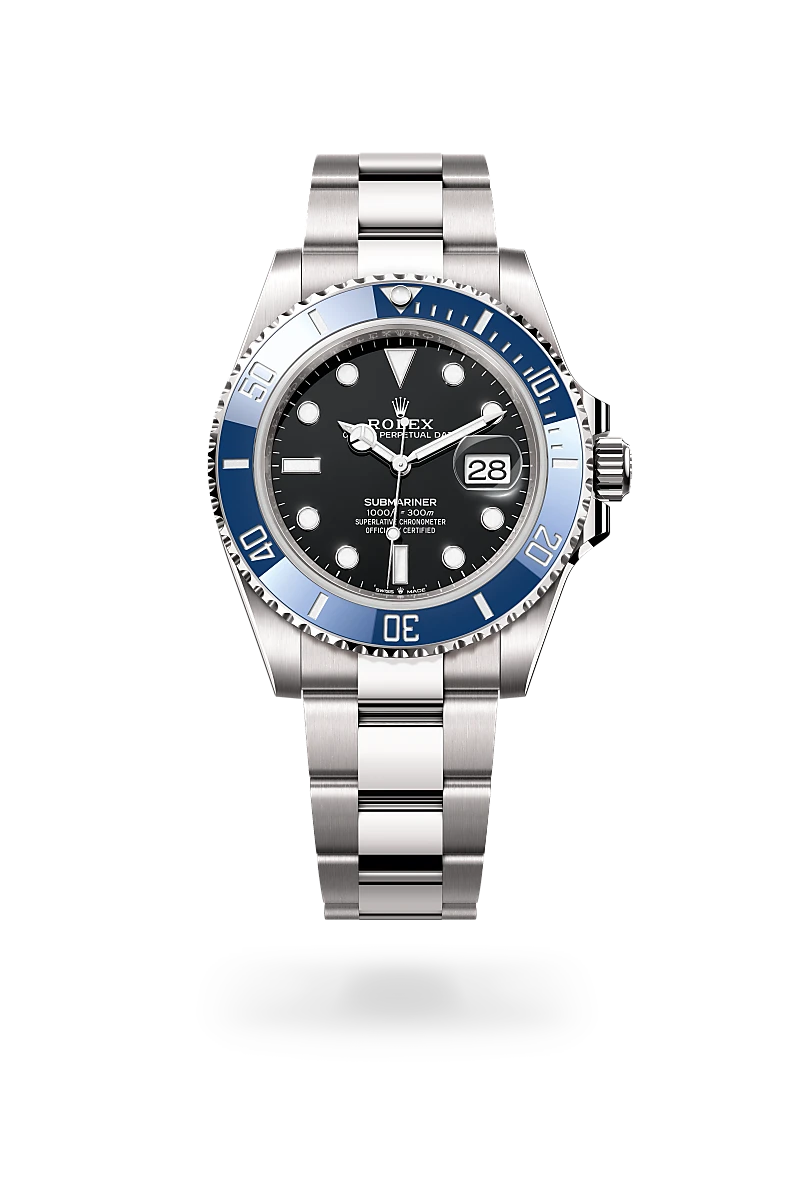 Rolex Submariner Date in 18 ct white gold, M126619LB-0003 - Global Timepieces