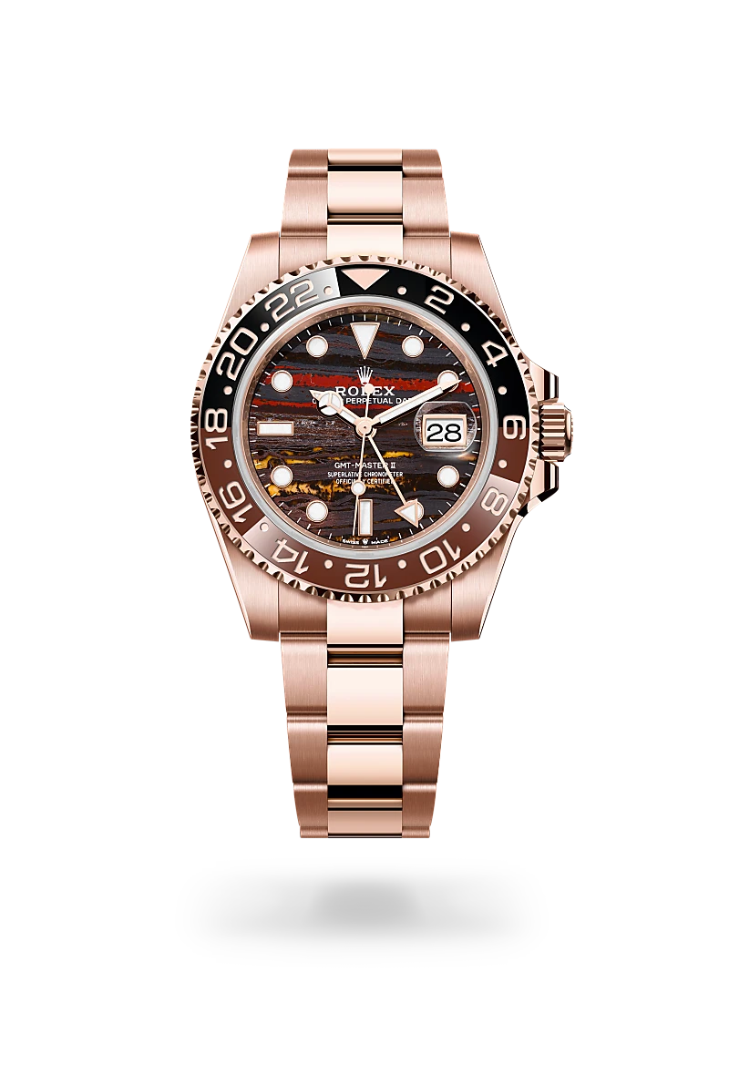Rolex GMT-Master II腕錶18K永恒玫瑰金款，M126715CHNR-0002 - 高時錶行
