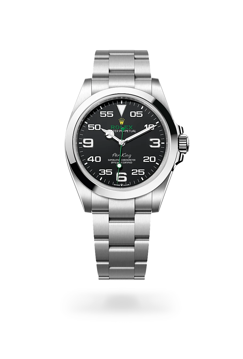 Rolex Air-King in Oystersteel, M126900-0001 - Global Timepieces
