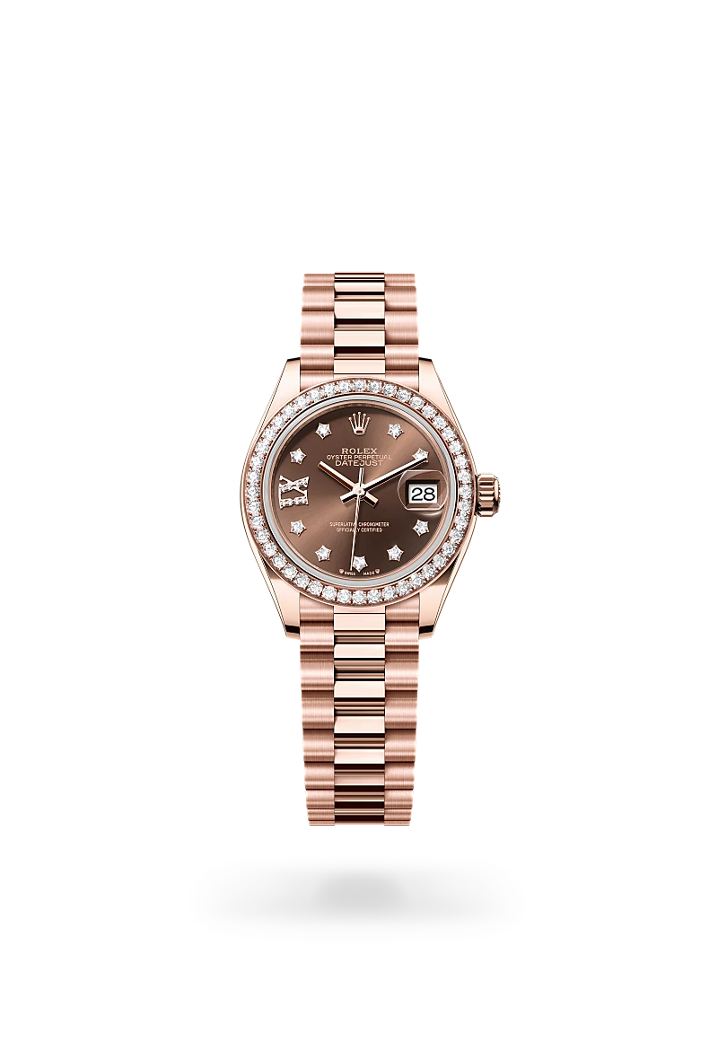 Rolex Lady-Datejust腕錶18K永恒玫瑰金款，M279135RBR-0001 - 高時錶行