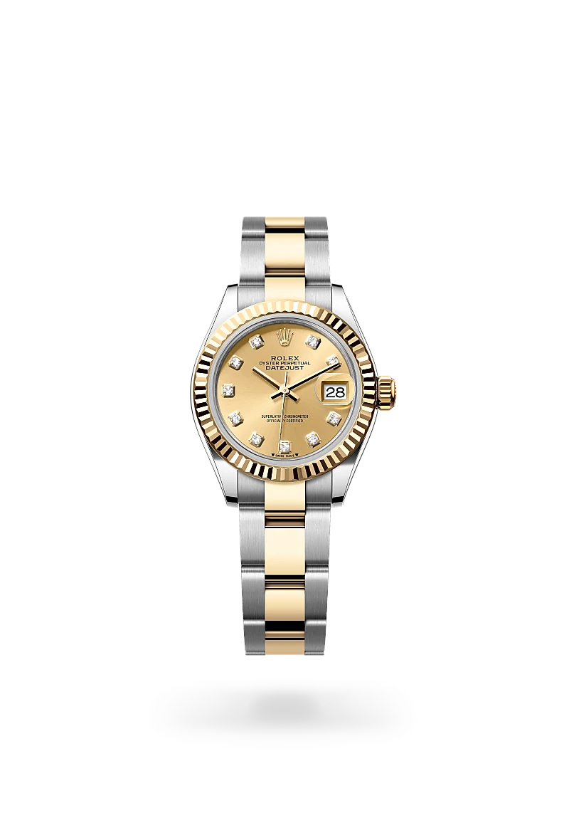 Rolex Lady-Datejust腕錶黃金鋼（蠔式鋼與黃金的組合）款，M279173-0012 - 高時錶行
