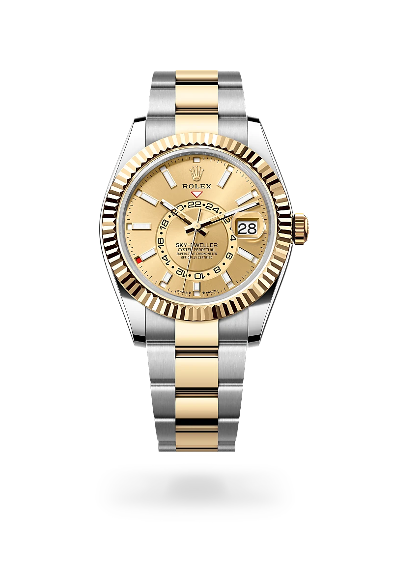 Rolex Sky-Dweller in Yellow Rolesor - combination of Oystersteel and yellow gold, M336933-0001 - Global Timepieces