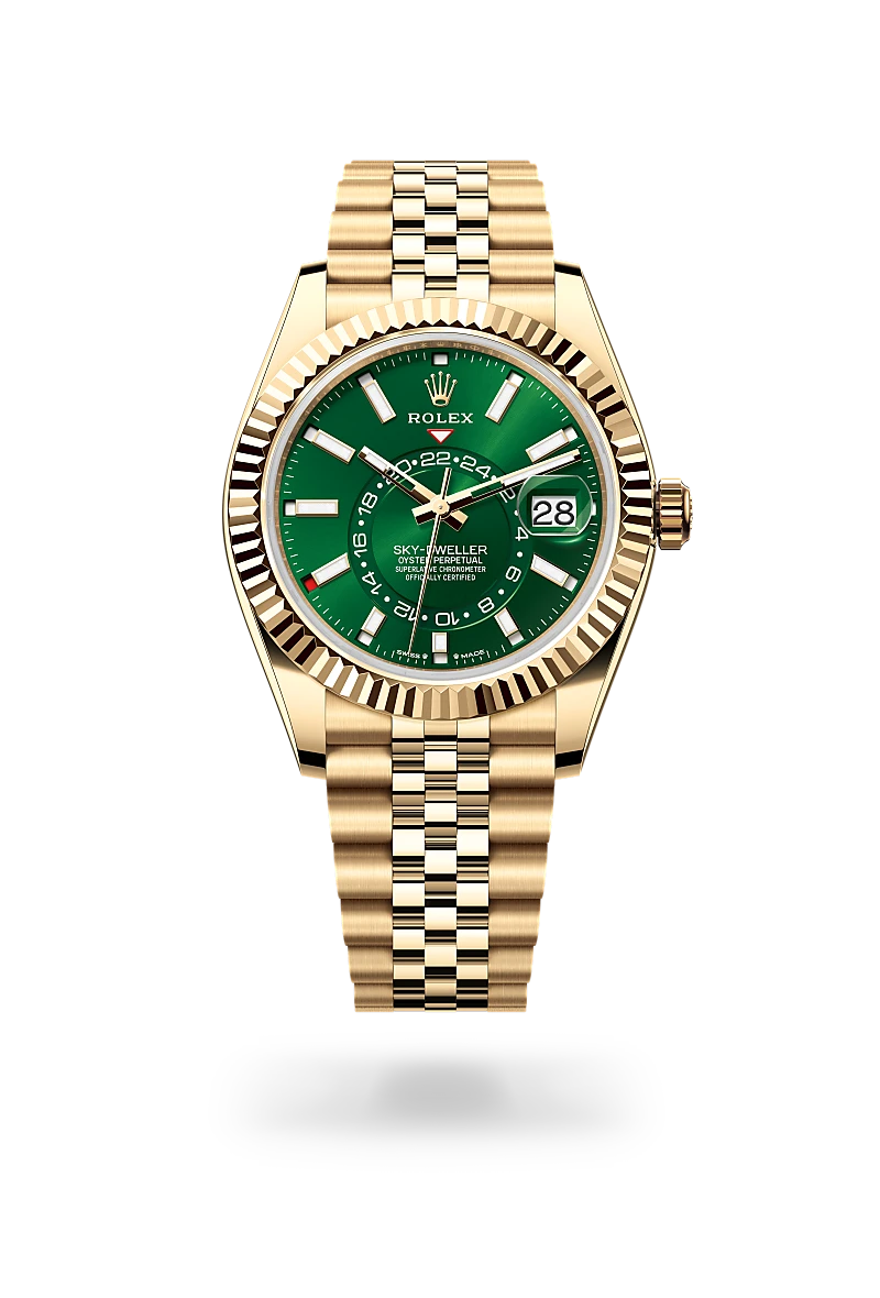 Rolex Sky-Dweller in 18 ct yellow gold, M336938-0008 - Global Timepieces
