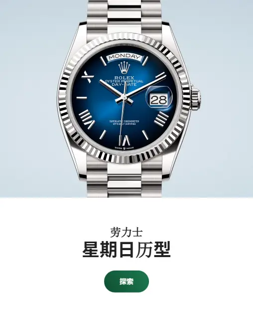 劳力士腕表